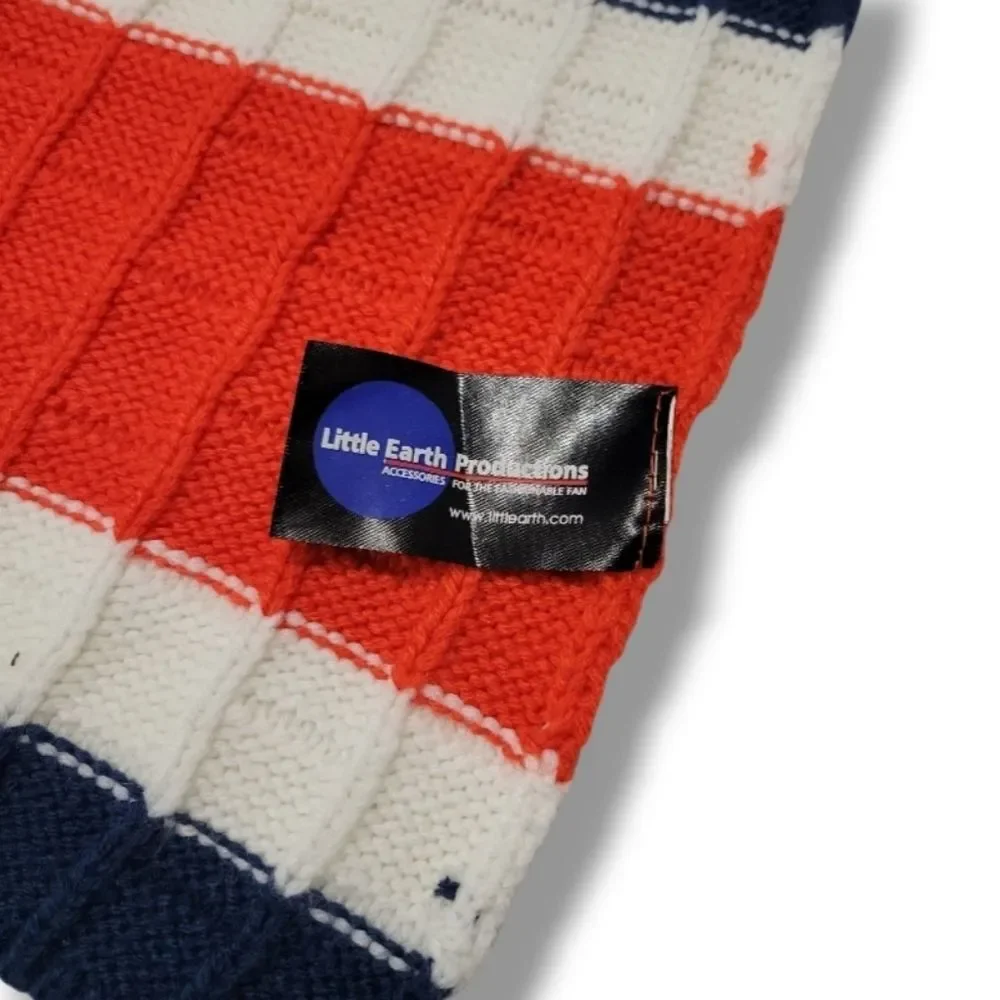 Broncos Scarf NFL Denver Broncos Football Team Logo Winter Knit Scarf Embroidery